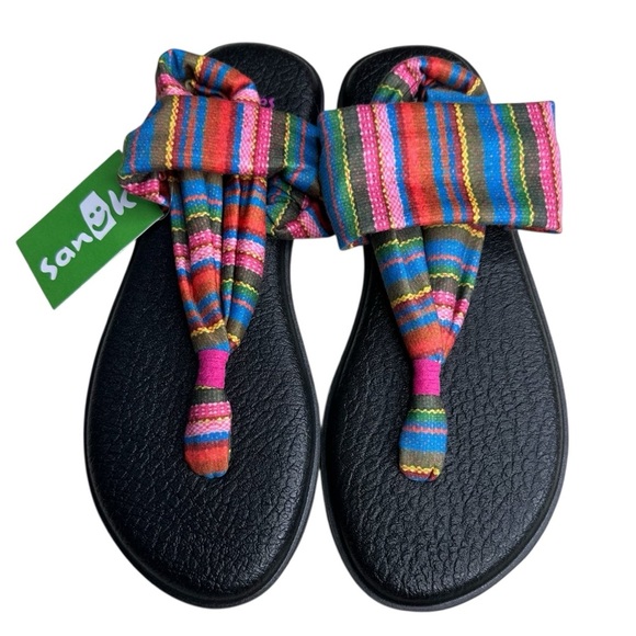 NWT Sanuk Women’s Yoga Sling Sandals. Size 7 - Picture 1 of 5